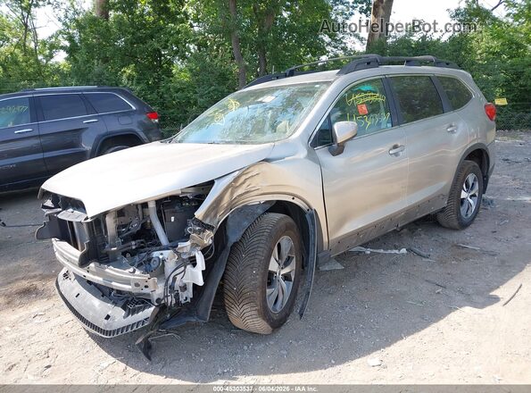 4S4WMAFD2K3490078 2019 SUBARU ASCENT Silver წინა მარცხენა ხედი სამი მეოთხედიდან