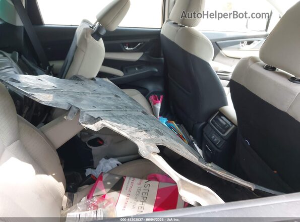 4S4WMAFD2K3490078 2019 SUBARU ASCENT Silver VIN კოდის სტიკერის ხედი