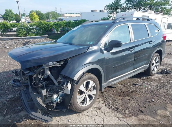 4S4WMAFD5K3425077 2019 SUBARU ASCENT Black Vista tres cuartos delantera izquierda