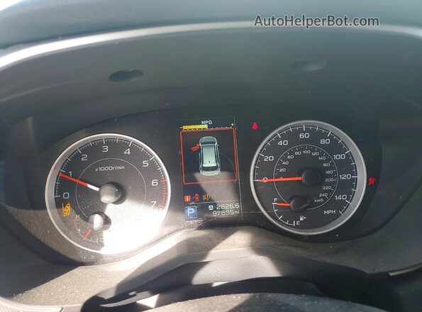 4S4WMAFD5M3457837 2021 SUBARU ASCENT Белый Вид щитка приборов