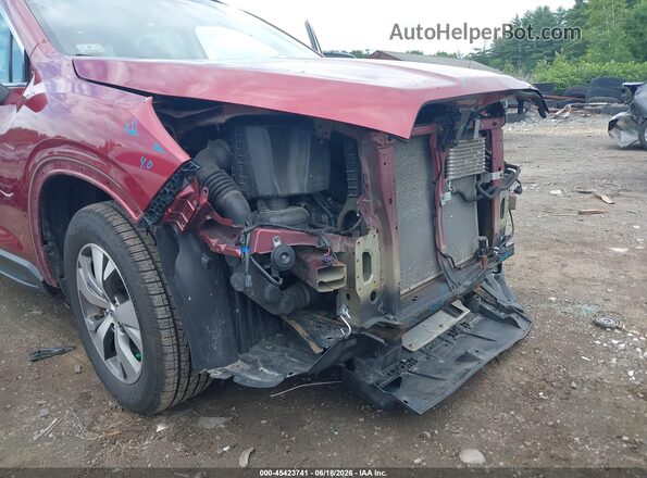 4S4WMAFD6K3468469 2019 SUBARU ASCENT Red Front view