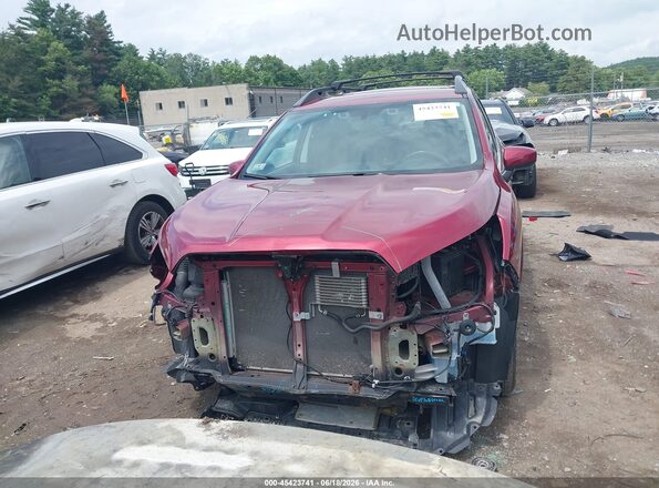 4S4WMAFD6K3468469 2019 SUBARU ASCENT Red Instrument cluster view