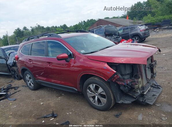 4S4WMAFD6K3468469 2019 SUBARU ASCENT Red Rear interior view