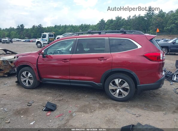 4S4WMAFD6K3468469 2019 SUBARU ASCENT Red 360 interior view