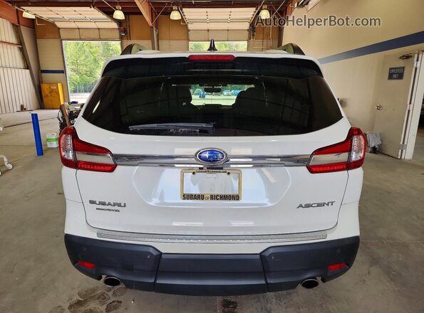 4S4WMAFD7K3407499 2019 SUBARU ASCENT White Հետևի տեսք