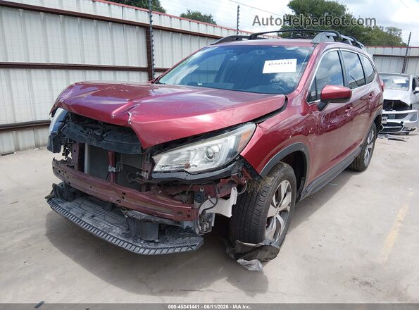 4S4WMAFD7K3467976 2019 SUBARU ASCENT Burgundy Front left