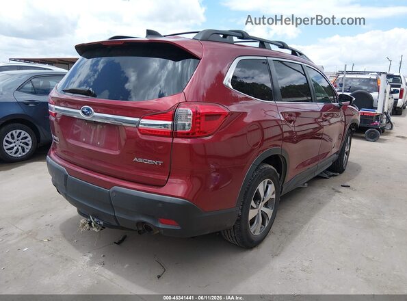 4S4WMAFD7K3467976 2019 SUBARU ASCENT Burgundy Rear right