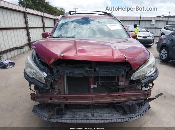 4S4WMAFD7K3467976 2019 SUBARU ASCENT Burgundy Front view