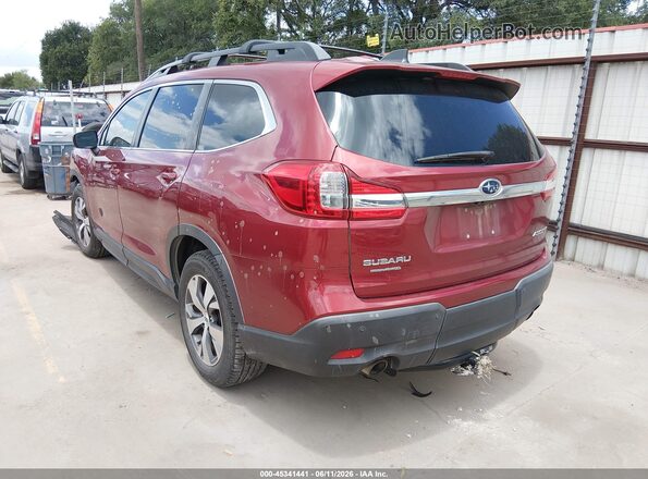 4S4WMAFD7K3467976 2019 SUBARU ASCENT Burgundy Rear left