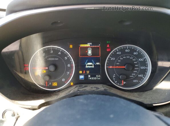 4S4WMAFD8L3405746 2020 SUBARU ASCENT White ხელსაწყოთა პანელის ხედი