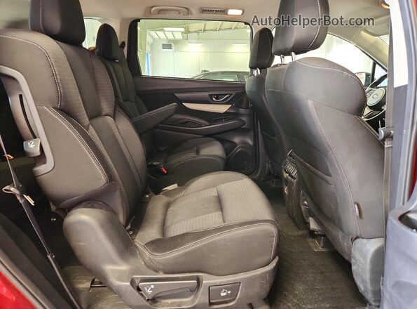 4S4WMAFDXK3412454 2019 SUBARU ASCENT Red Rear seats view