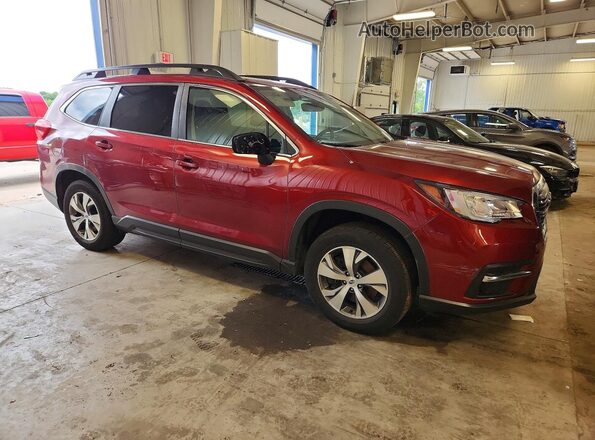 4S4WMAFDXK3412454 2019 SUBARU ASCENT Red Front right