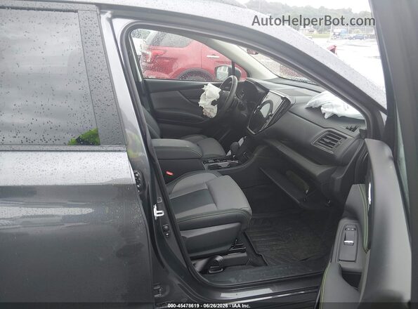 4S4WMAFDXS3440531 2025 SUBARU ASCENT Black Вид салону спереду
