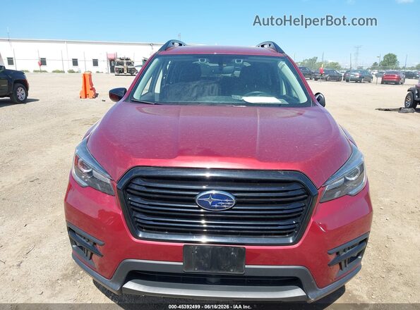 4S4WMAGD1N3451789 2022 SUBARU ASCENT Red Вид щитка приладів