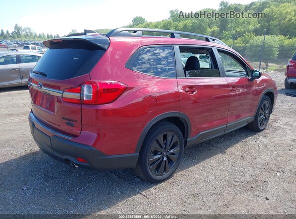 4S4WMAGD1N3451789 2022 SUBARU ASCENT Red Задня права чверть