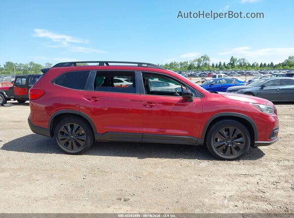 4S4WMAGD1N3451789 2022 SUBARU ASCENT Red Вид задньої частини салону