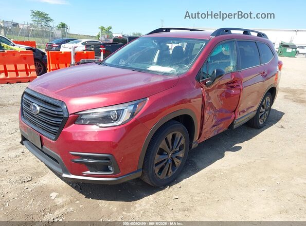 4S4WMAGD1N3451789 2022 SUBARU ASCENT Red Передня ліва чверть