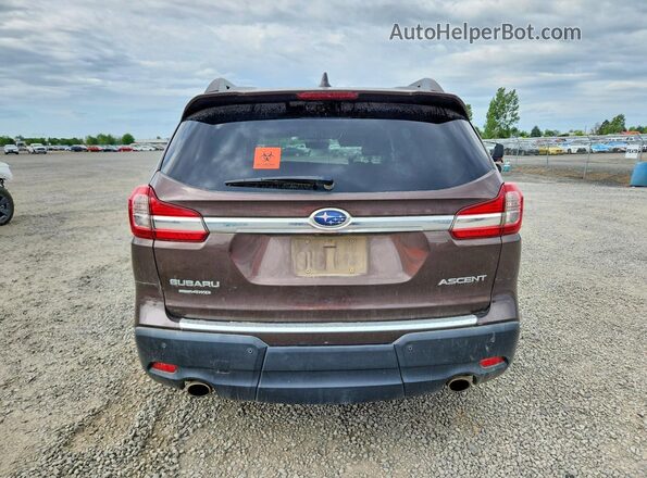 4S4WMAHD5K3411385 2019 SUBARU ASCENT Brown უკანა ხედი