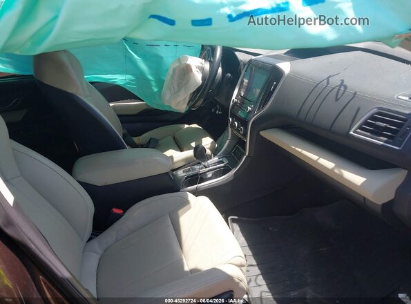 4S4WMAJD0K3483363 2019 SUBARU ASCENT Maroon Вид салону спереду