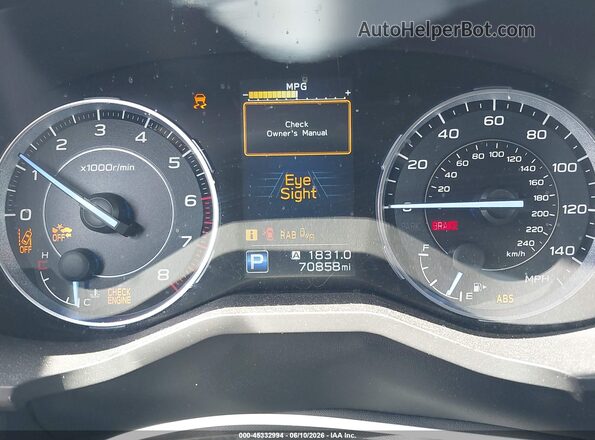 4S4WMAJD0L3414402 2020 SUBARU ASCENT Gray Հետևի նստատեղերի տեսք
