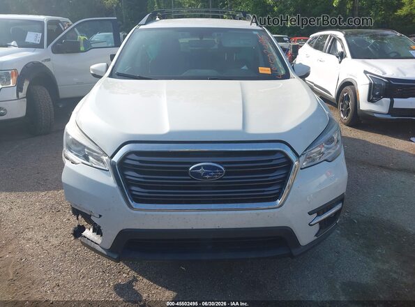 4S4WMAJD2L3459163 2020 SUBARU ASCENT White Vista del cuadro de instrumentos