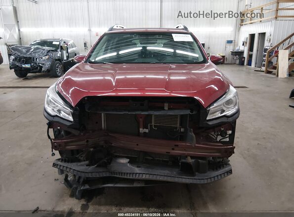 4S4WMAJD7L3424781 2020 SUBARU ASCENT Red Rear interior view