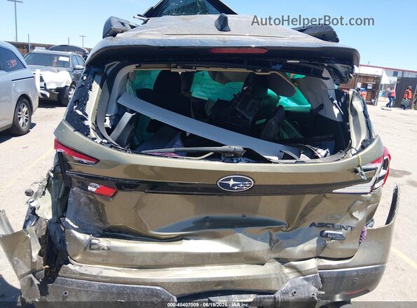 4S4WMAKD6P3411931 2023 SUBARU ASCENT Green Widok z przodu