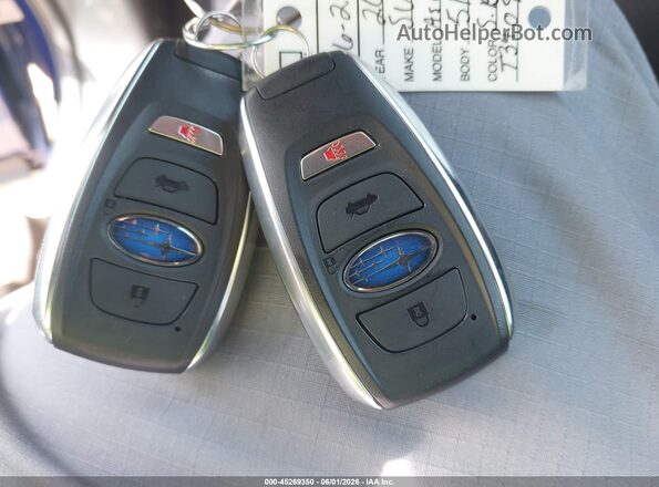 4S4WMAKD9T3409262 2026 SUBARU ASCENT Синий Вид панели приборов