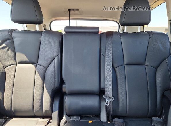 4S4WMALD0L3414414 2020 SUBARU ASCENT Red Widok tylnych siedzeń