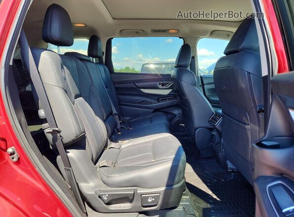 4S4WMALD0L3414414 2020 SUBARU ASCENT Red Widok wnętrza z tyłu