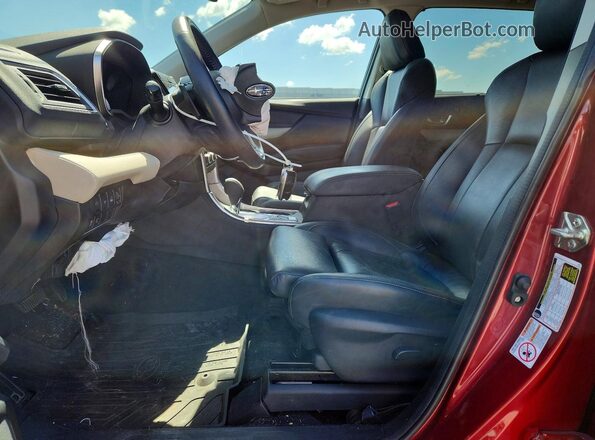 4S4WMALD0L3414414 2020 SUBARU ASCENT Red Widok wnętrza z przodu