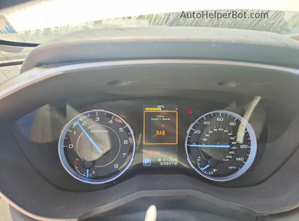 4S4WMALD1N3444265 2022 SUBARU ASCENT White Սարքավորումների վահանակի տեսք
