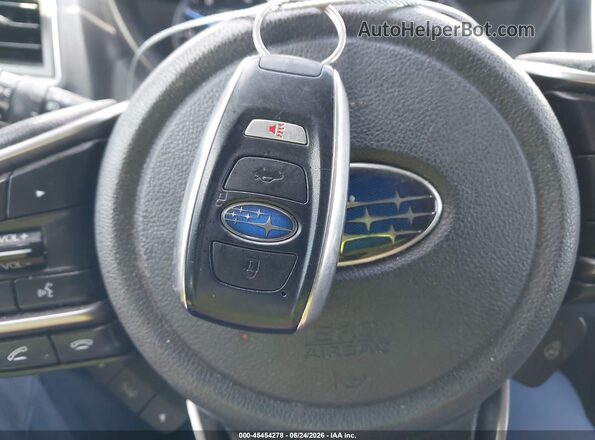4S4WMALD2K3422125 2019 SUBARU ASCENT Black Widok deski rozdzielczej
