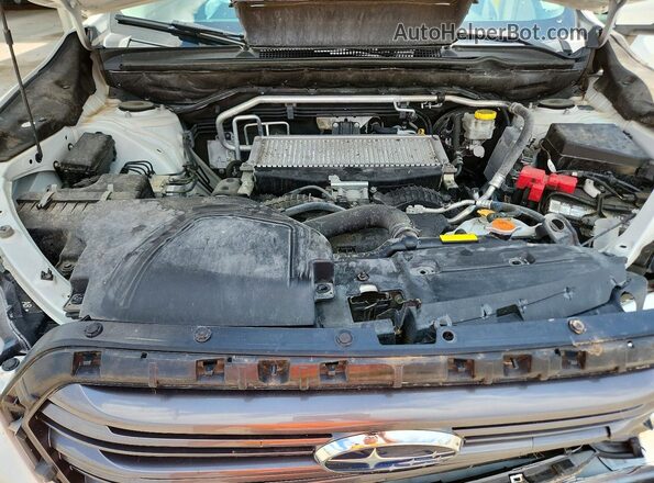 4S4WMALD2K3465525 2019 SUBARU ASCENT White Engine compartment view