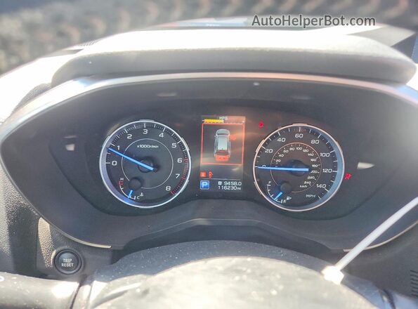 4S4WMALD3K3455862 2019 SUBARU ASCENT Черный Вид щитка приборов