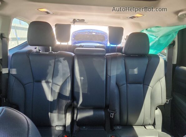 4S4WMALD3K3455862 2019 SUBARU ASCENT Черный Вид задних сидений