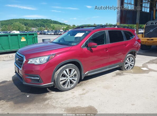 4S4WMALD8L3424883 2020 SUBARU ASCENT Red Vista tres cuartos delantera izquierda