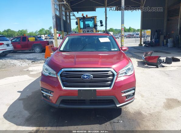 4S4WMALD8L3424883 2020 SUBARU ASCENT Red Vista interior trasera
