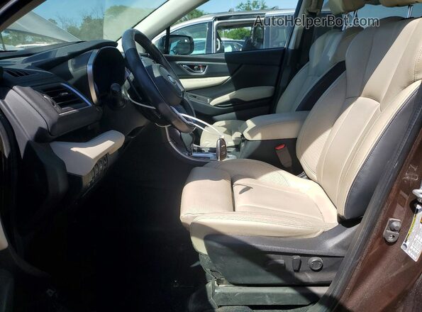 4S4WMALDXM3433635 2021 SUBARU ASCENT Brown Widok wnętrza z przodu