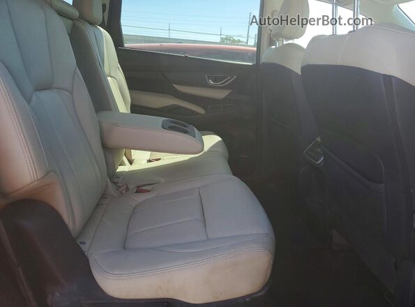 4S4WMALDXM3433635 2021 SUBARU ASCENT Brown Widok wnętrza z tyłu