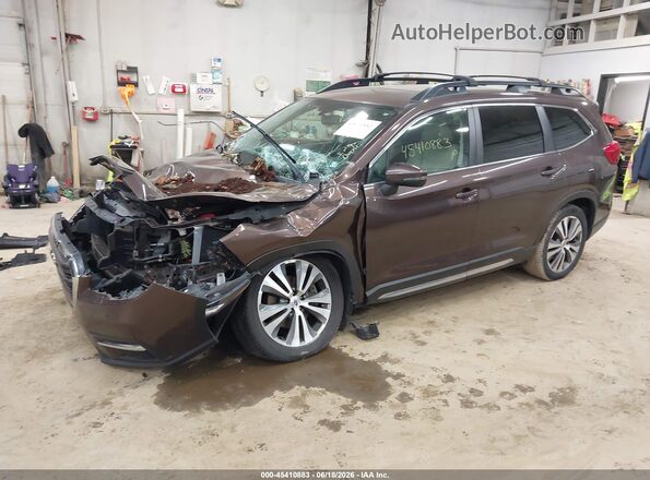 4S4WMAMD1K3455020 2019 SUBARU ASCENT Brown წინა მარცხენა ხედი სამი მეოთხედიდან