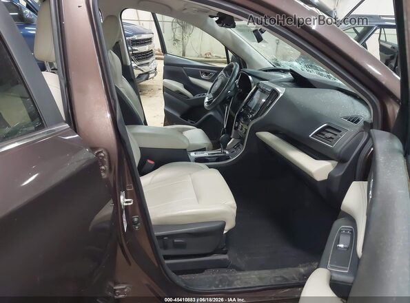 4S4WMAMD1K3455020 2019 SUBARU ASCENT Brown წინა სალონის ხედი