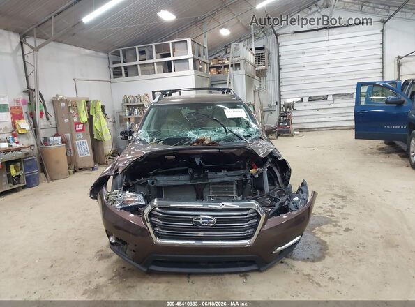 4S4WMAMD1K3455020 2019 SUBARU ASCENT Brown ხელსაწყოთა პანელის ხედი