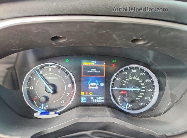 4S4WMAMD2M3452050 2021 SUBARU ASCENT Gray Instrument cluster view