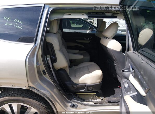 4S4WMAMD7K3460464 2019 SUBARU ASCENT Gold Widok naklejki z numerem VIN