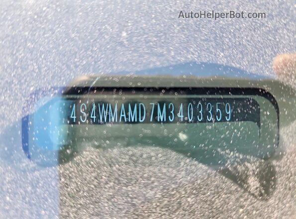 4S4WMAMD7M3403359 2021 SUBARU ASCENT Brown Vista de la etiqueta del VIN