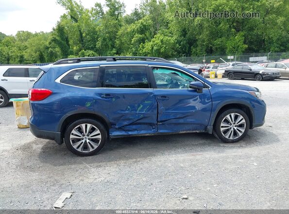 4S4WMAPD1M3475976 2021 SUBARU ASCENT Blue Widok wnętrza z tyłu