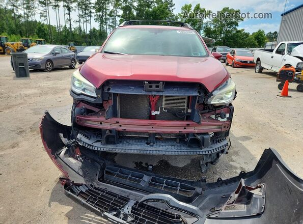 4S4WMAPD3K3466256 2019 SUBARU ASCENT Burgundy Vista frontal