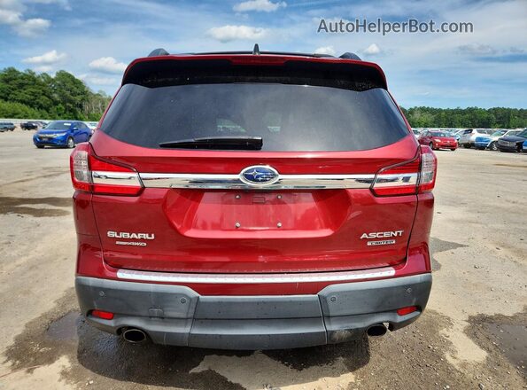 4S4WMAPD3K3466256 2019 SUBARU ASCENT Burgundy Vista trasera