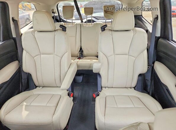 4S4WMAPD3K3466256 2019 SUBARU ASCENT Burgundy Vista de los asientos traseros